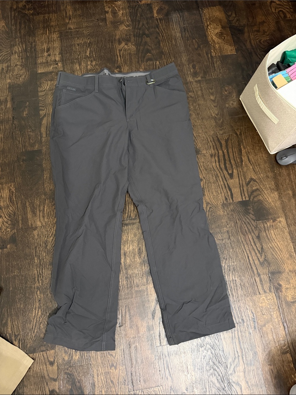 Ascend Men's Gray Outdoor Performance Pants - 40/30